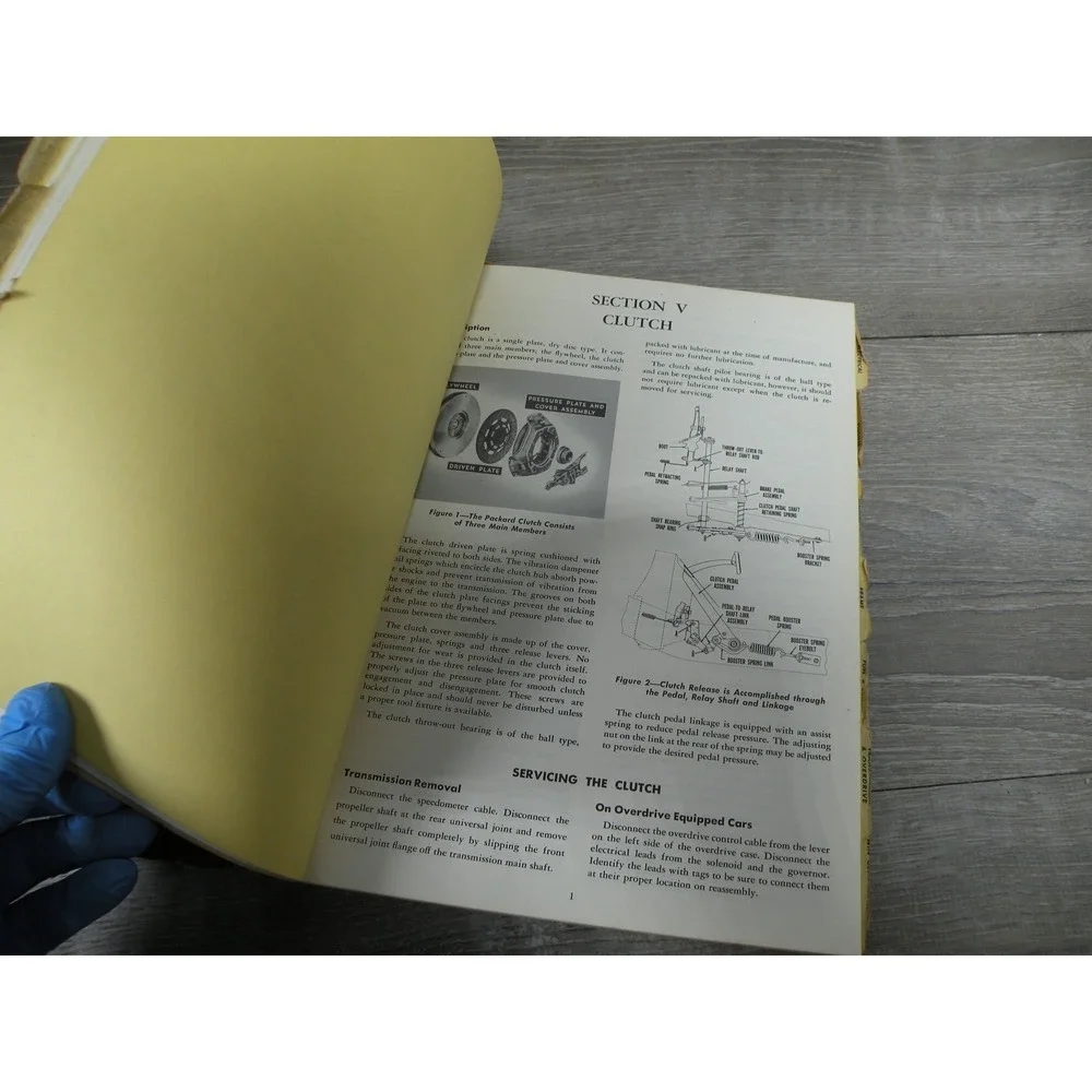 1955 Packard Service‎ Manual Original Studebaker-Packard Corp Automotive Repair